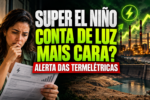 Mulher preocupada com conta de luz, termelétricas e reservatório baixo